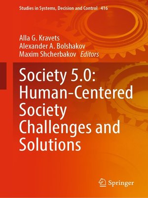 cover image of Society 5.0